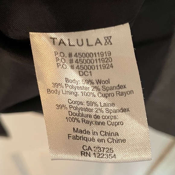 Aritzia Talula - Exeter Boyfriend Blazer (8) - Picture 8 of 9